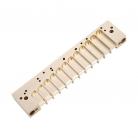 Anodized Aluminum Gold Comb for Hohner 270 Chromatic Harmonica