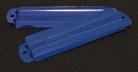 POWDER COAT DEAL - Soul's Voice Harmonica Cover Plates in Post Office Blue Powder Coat
