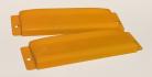 POWDER COAT DEAL - Hohner Special 20 Cover Plate Set in Saffron Yellow